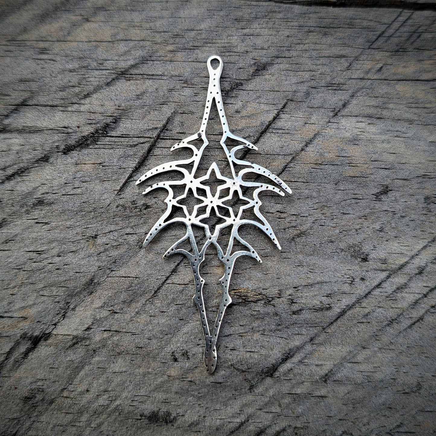 DOOMSTAR Pendant Sterling Silver