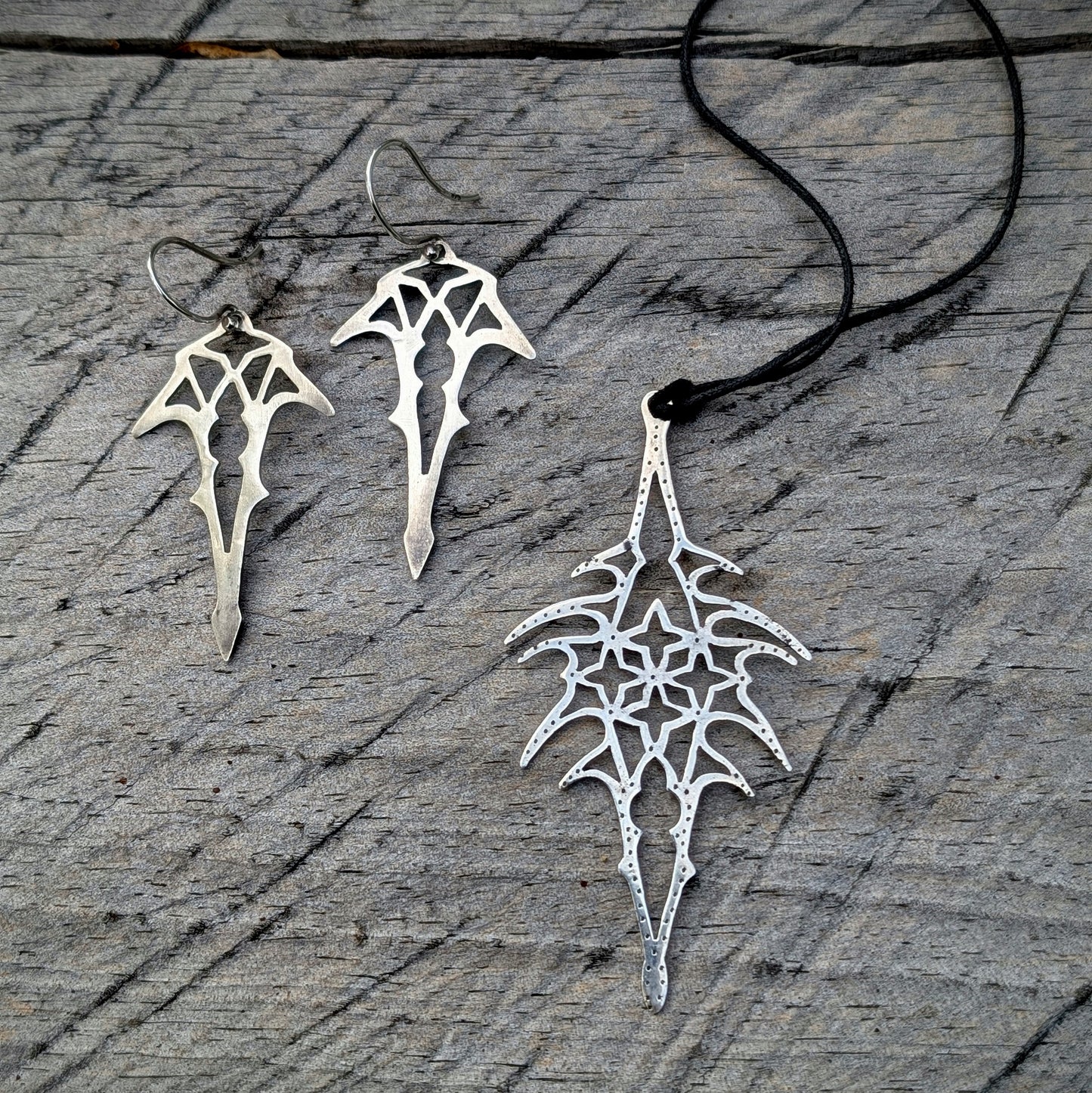 DRAGONRIDER Earrings Sterling Silver